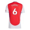 Virallinen Fanipaita Arsenal Gabriel 6 Kotipelipaita 2024-25 - Miesten